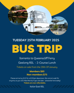 Bus Trip February 2025